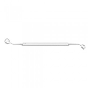 McDonald Optic Zone Marker Double End With Cross Hairs Stainless Steel, 11 cm - 4 1/4" Tip Diameter 1 - Tip Diameter 2 6.5 mm - 7.0 mm